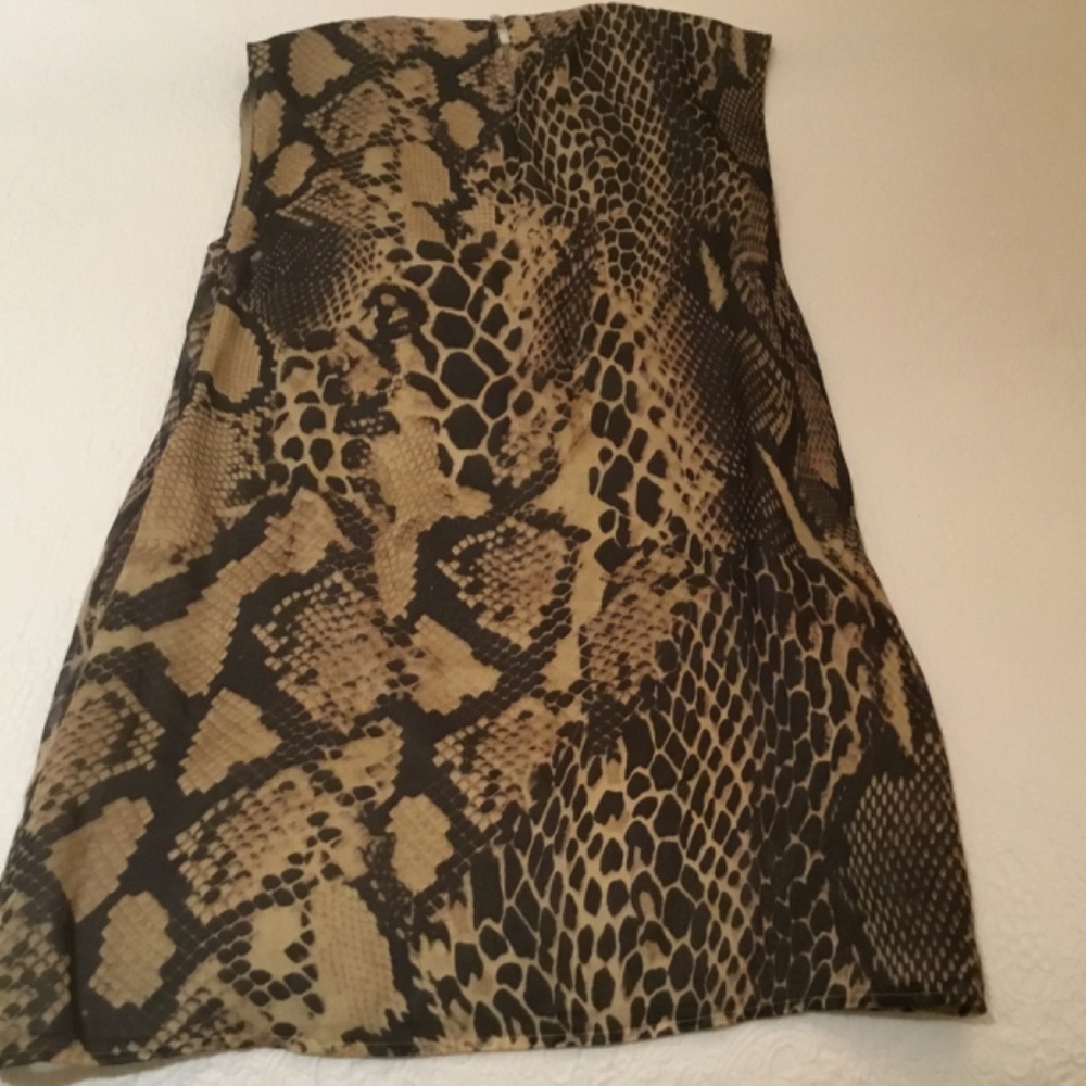 Ann Mashburn Silk Animal Print Dress Size XS - Picture 10 of 10